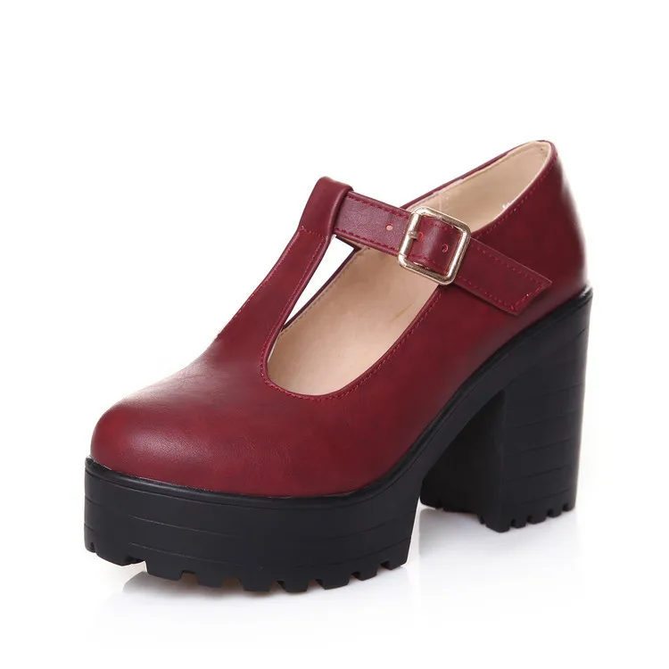 Women Red Shoes Classic Style Sexy Soft Sister Sexy High Heels Genuine Leather College Student Platform waterproof high heels
Women Red Shoes Classic Style Sexy Soft Sister Sexy High Heels Genuine Leather College Student Platform waterproof high heels