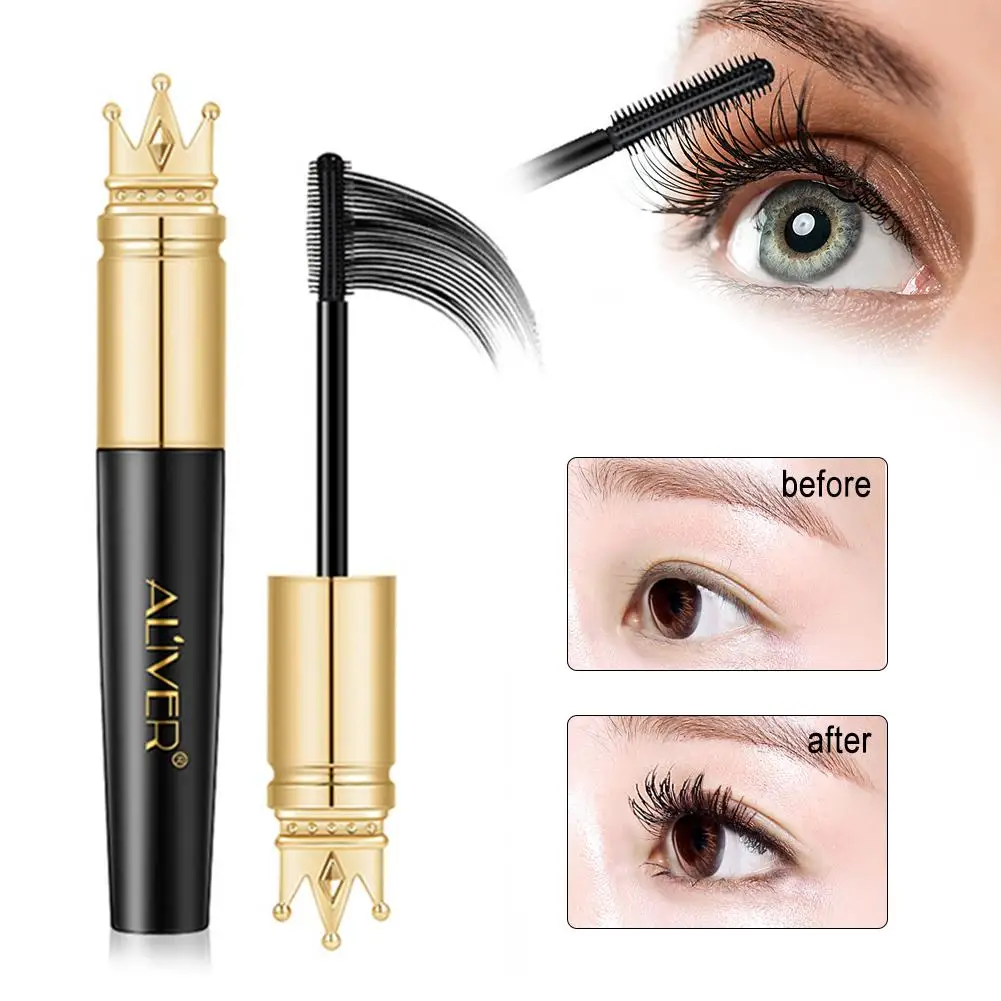 Тушь для ресниц Crown 4D, инструмент для макияжа, водостойкая, не размазывающаяся, гипоаллергенная, Черная тушь для ресниц 
Тушь для ресниц Crown 4D, инструмент для макияжа, водостойкая, не размазывающаяся, гипоаллергенная, Черная тушь для ресниц