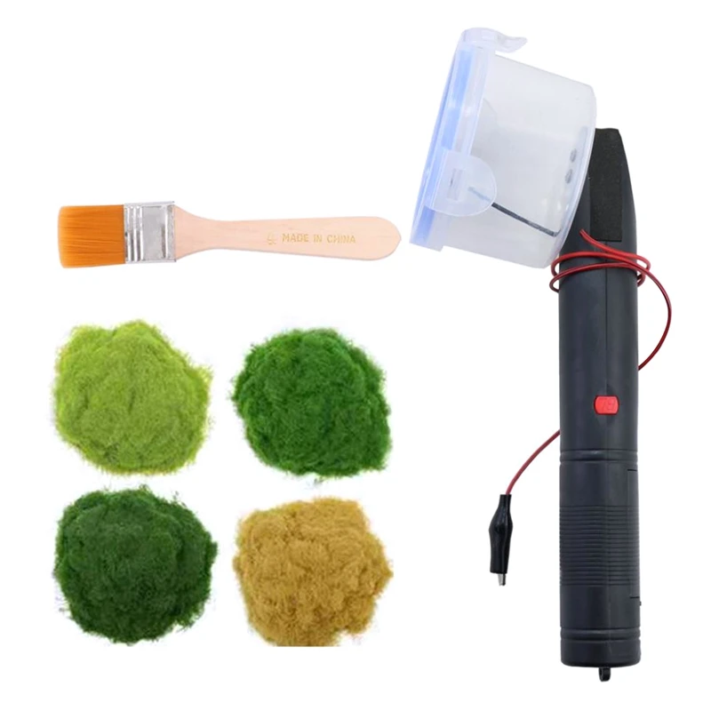 Upgrade Miniature Scenery Model Material Flocking Static Grass Applicator Modeling Hobby Craft Accessory
Upgrade Miniature Scenery Model Material Flocking Static Grass Applicator Modeling Hobby Craft Accessory