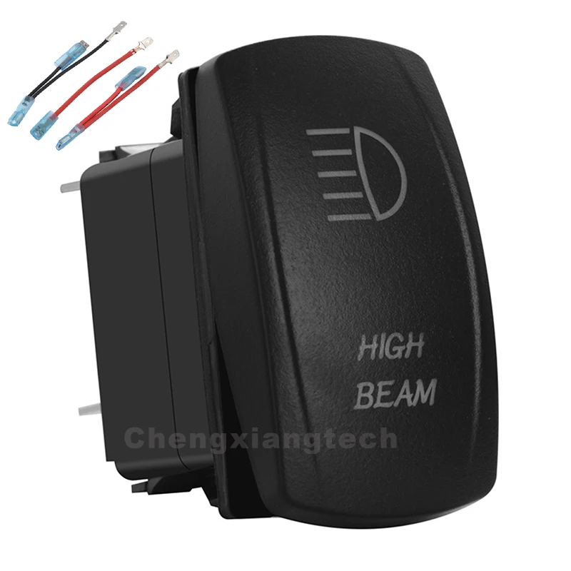 High Beam Up Green & Red Led Rocker Switch ARB Carling 5P SPST ON/OFF 12v/24v Car Boat Truck Waterproof IP66+Jumper Wires Set
High Beam Up Green & Red Led Rocker Switch ARB Carling 5P SPST ON/OFF 12v/24v Car Boat Truck Waterproof IP66+Jumper Wires Set