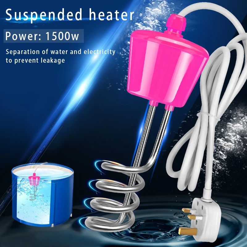 Hot 1500W Suspension Immersion Electric Water Heater Boiler for Inflatable Tub Pool D6
Hot 1500W Suspension Immersion Electric Water Heater Boiler for Inflatable Tub Pool D6