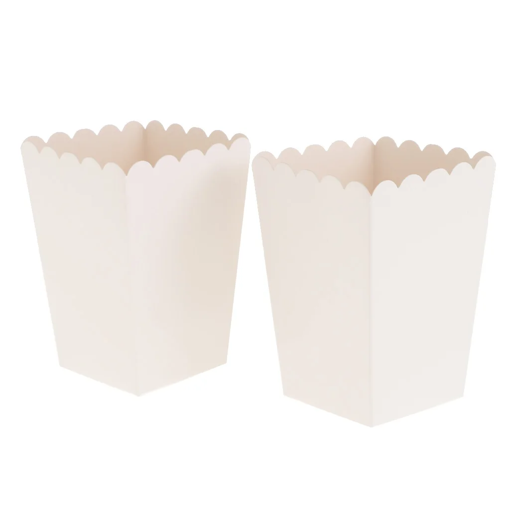 12 Pieces Pure White Popcorn Boxes Container Birthday Movie Party Favors Treat Bags Wedding Favor Guests Gifts Box
12 Pieces Pure White Popcorn Boxes Container Birthday Movie Party Favors Treat Bags Wedding Favor Guests Gifts Box