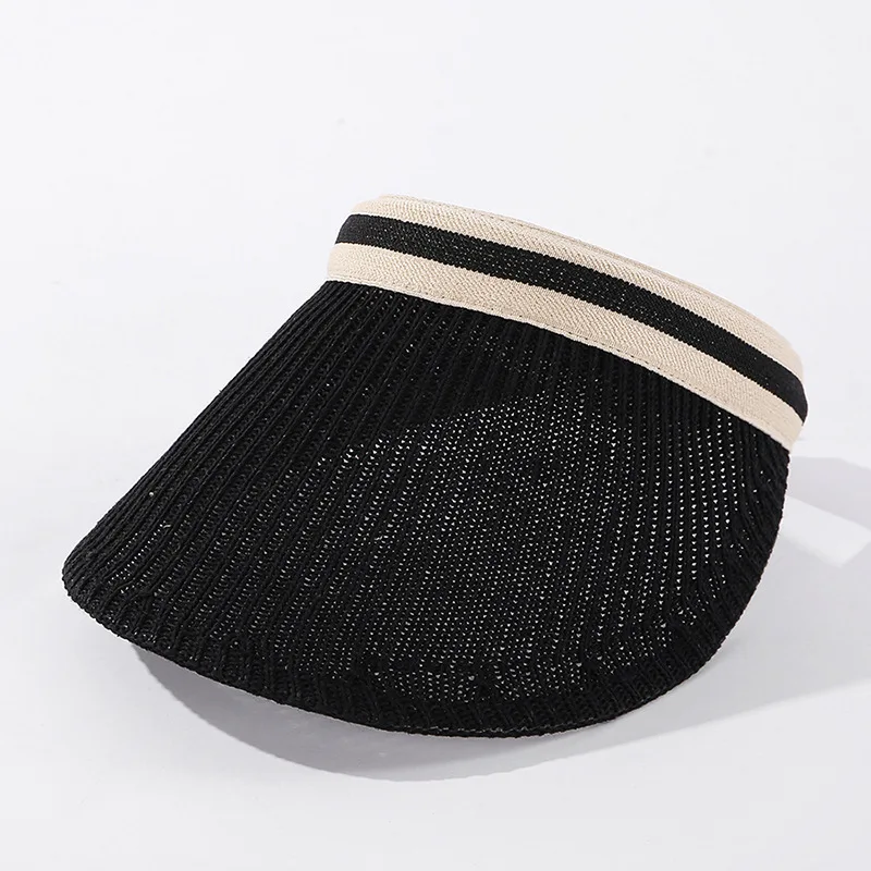 HT3143 Women Summer Sun Hat Breathable Knitted Sun Visor Cap Beach Hat Lady Casual Wide Brim Visor Hat Female Sporting Beach Cap
HT3143 Women Summer Sun Hat Breathable Knitted Sun Visor Cap Beach Hat Lady Casual Wide Brim Visor Hat Female Sporting Beach Cap