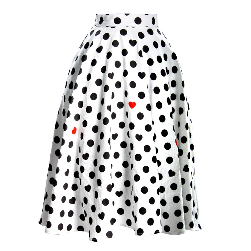 Customize Made Women Summer New Fashion Casual Plus Size 3XS-10XL Empire Waist Polka Dot Heart Print A Line Skirt
Customize Made Women Summer New Fashion Casual Plus Size 3XS-10XL Empire Waist Polka Dot Heart Print A Line Skirt