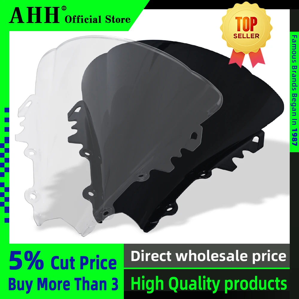 AHH Motorcycle Windshield Spoiler Windscreen Air Wind Deflector Shroud Fairing For YAMAHA YZF600 R6 YZF-R6 2006 2007 06-07
AHH Motorcycle Windshield Spoiler Windscreen Air Wind Deflector Shroud Fairing For YAMAHA YZF600 R6 YZF-R6 2006 2007 06-07