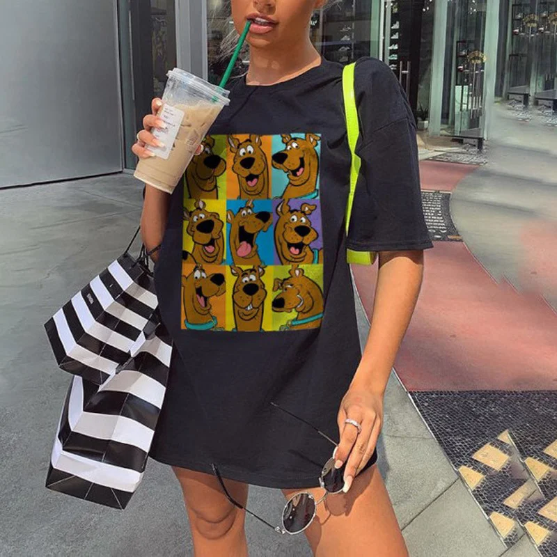 Vintage Stylish Black Cartoon Print Graphic Tees Women New Fashion Kawaii Casual T Shirts Summer Plus Size USA French Style Tops
Vintage Stylish Black Cartoon Print Graphic Tees Women New Fashion Kawaii Casual T Shirts Summer Plus Size USA French Style Tops