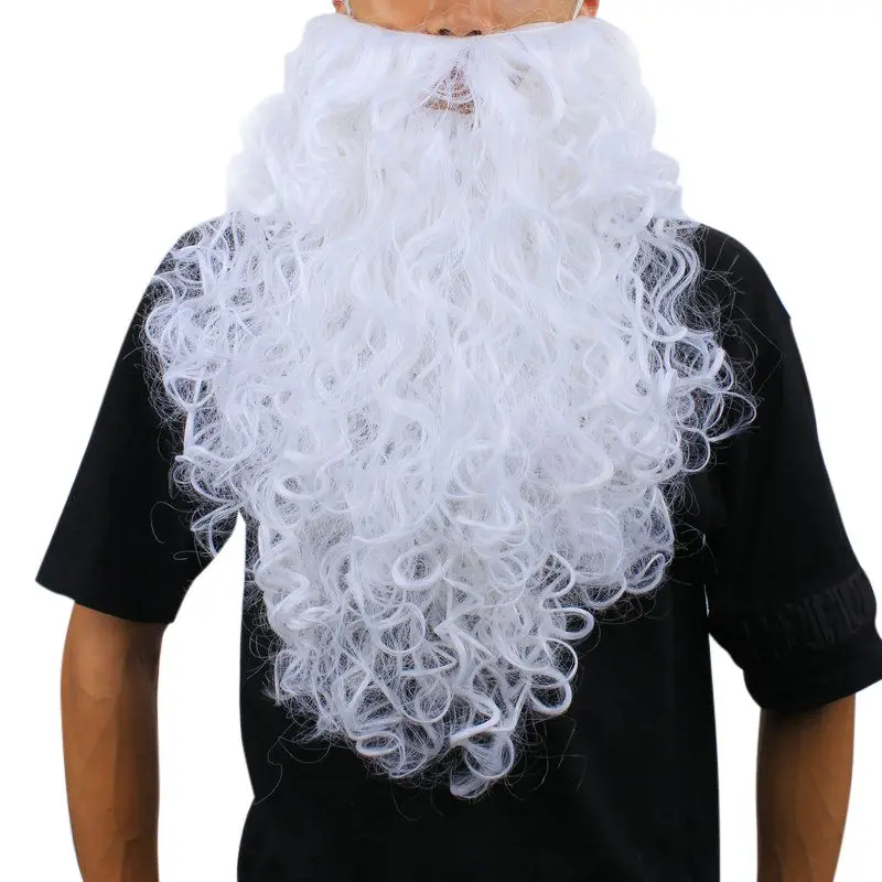 Cosplay Santa Claus White Beard Wig Funny Fake White Santa Claus Beard Wig Christmas Fancy Costume Props Accessories !
Cosplay Santa Claus White Beard Wig Funny Fake White Santa Claus Beard Wig Christmas Fancy Costume Props Accessories !