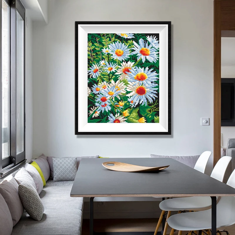 5D DIY Diamond Painting White Flowers Scenery Embroidery AB Drill Cross Stitch Canvas Lace Mosaic Needlework Home Decor Gift
5D DIY Diamond Painting White Flowers Scenery Embroidery AB Drill Cross Stitch Canvas Lace Mosaic Needlework Home Decor Gift