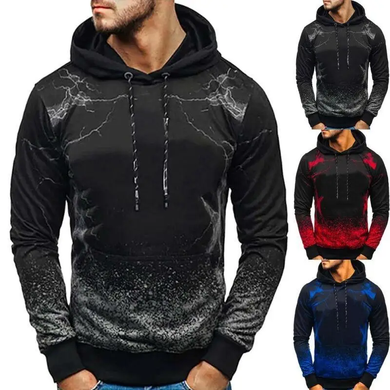 Gardient Hoodie Sweatshirt for Men Long Sleeve Pullover Jumper Tops Casual Cozy Sports
Gardient Hoodie Sweatshirt for Men Long Sleeve Pullover Jumper Tops Casual Cozy Sports