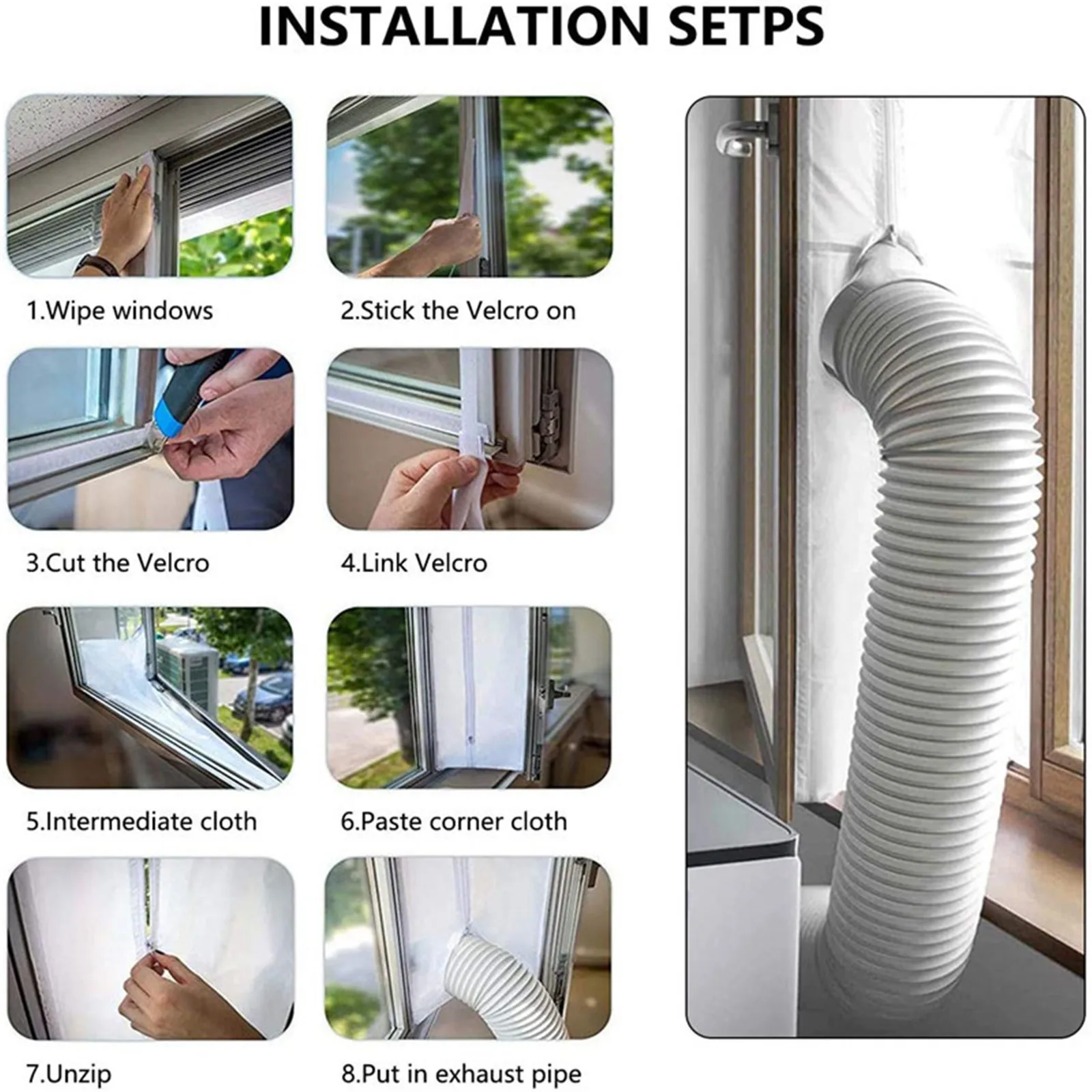 Window Sealing for Mobile Air Conditioners Air Conditioning Systems Exhaust Air Dryer Attachment To Window Casement
Window Sealing for Mobile Air Conditioners Air Conditioning Systems Exhaust Air Dryer Attachment To Window Casement