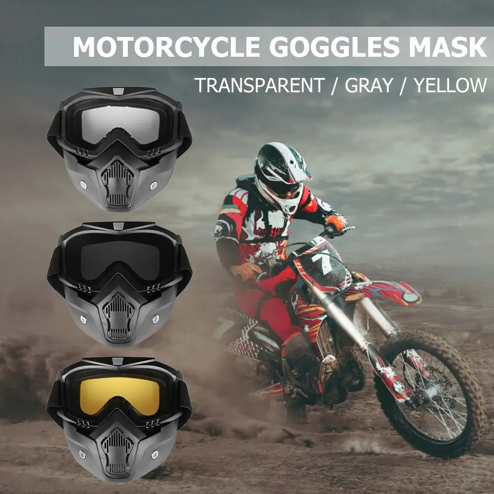 TPU+PC Motorcycle Goggles Mask Outdoor Modular Mask Detachable Goggles for Motorcycle Open Face Half Helmet Outdoor Cycling
TPU+PC Motorcycle Goggles Mask Outdoor Modular Mask Detachable Goggles for Motorcycle Open Face Half Helmet Outdoor Cycling