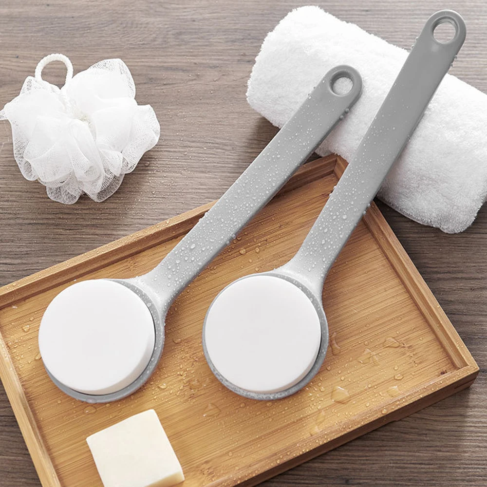 Handle Exfoliating Shower Brush Rubbing Back Mud Long Handle Bath Sponge Back Scrubber Bathing Tools Skin Cleaning Tools
Handle Exfoliating Shower Brush Rubbing Back Mud Long Handle Bath Sponge Back Scrubber Bathing Tools Skin Cleaning Tools