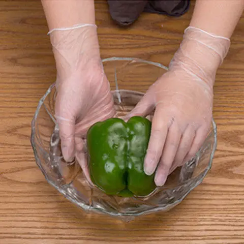 Disposable PVC gloves, food grade dishwashing, catering protection, waterproof, oil proof, beauty transparent thickened latex
Disposable PVC gloves, food grade dishwashing, catering protection, waterproof, oil proof, beauty transparent thickened latex