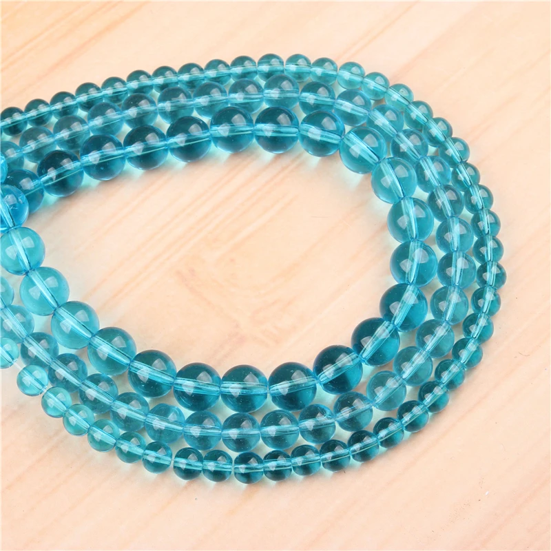 Natural Blue Glass 4/6/8/10/12mm Bead Round Bead Spacer Jewelry Bead Loose Beads For Jewelry Making DIY Bracelet
Natural Blue Glass 4/6/8/10/12mm Bead Round Bead Spacer Jewelry Bead Loose Beads For Jewelry Making DIY Bracelet