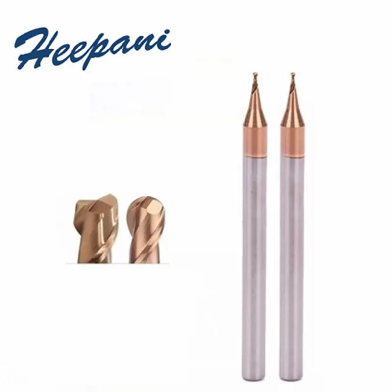 5pcs Solid tungsten steel micro diameter milling cutter R0.1 - R0.95mm 2 flutes flat / ball head cnc end mills tool
5pcs Solid tungsten steel micro diameter milling cutter R0.1 - R0.95mm 2 flutes flat / ball head cnc end mills tool