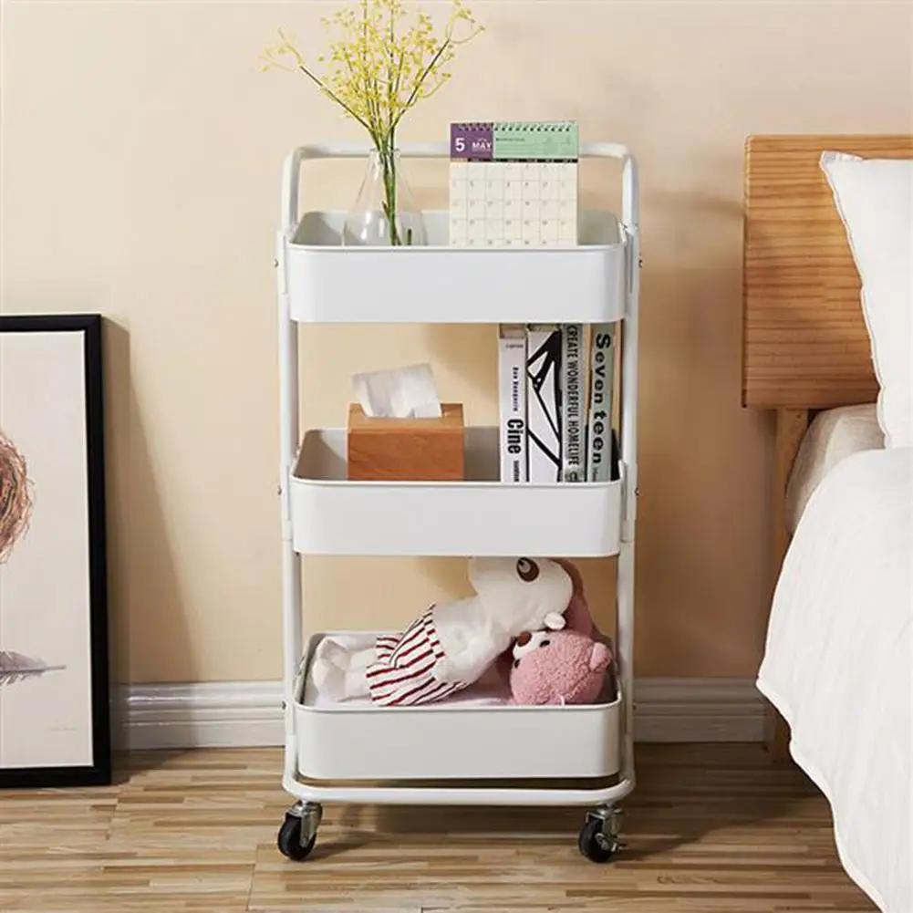 3-Tier Rolling Utility Cart Kitchen Trolley Rolling Storage Cart with Lockable Wheel Handle Multifunction Heavy Duty for Kitchen
3-Tier Rolling Utility Cart Kitchen Trolley Rolling Storage Cart with Lockable Wheel Handle Multifunction Heavy Duty for Kitchen