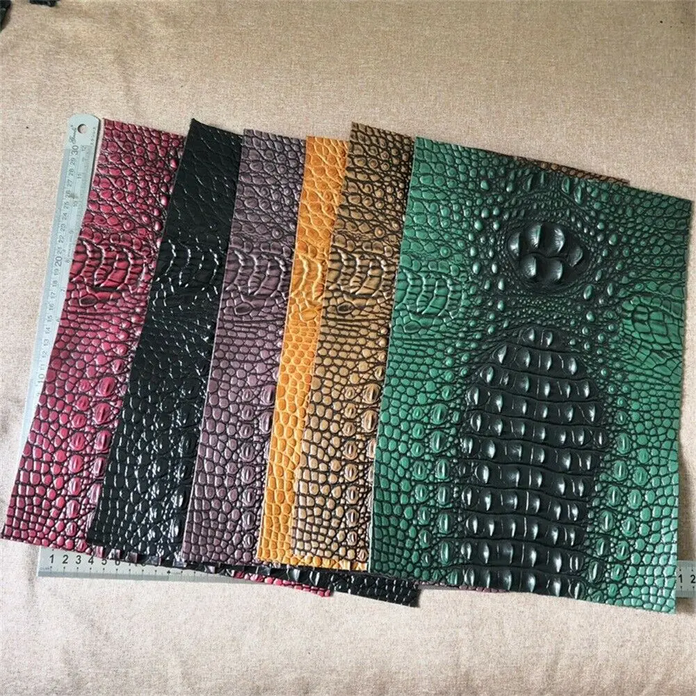 Crocodile Pressed Real Cowhide Leather Sheet for Craft Leather Fabric Handmade Phone Case Bag Shoe Sewing Raw Material 36x25.5cm
Crocodile Pressed Real Cowhide Leather Sheet for Craft Leather Fabric Handmade Phone Case Bag Shoe Sewing Raw Material 36x25.5cm