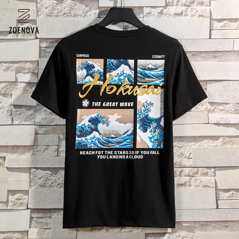 Summer New Beach Surfing Print T-shirt Men Casual Short Seleeve High Quality Cotton Tee Tops Black Camisas De Hombre Size 4XL
Summer New Beach Surfing Print T-shirt Men Casual Short Seleeve High Quality Cotton Tee Tops Black Camisas De Hombre Size 4XL