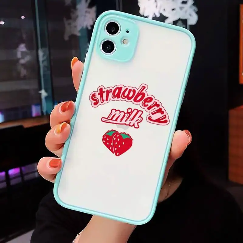 Cartoon fruit strawberry cherry Phone Cases matte transparent For iphone 7 8 11 12 plus mini x xs xr pro max cover
Cartoon fruit strawberry cherry Phone Cases matte transparent For iphone 7 8 11 12 plus mini x xs xr pro max cover