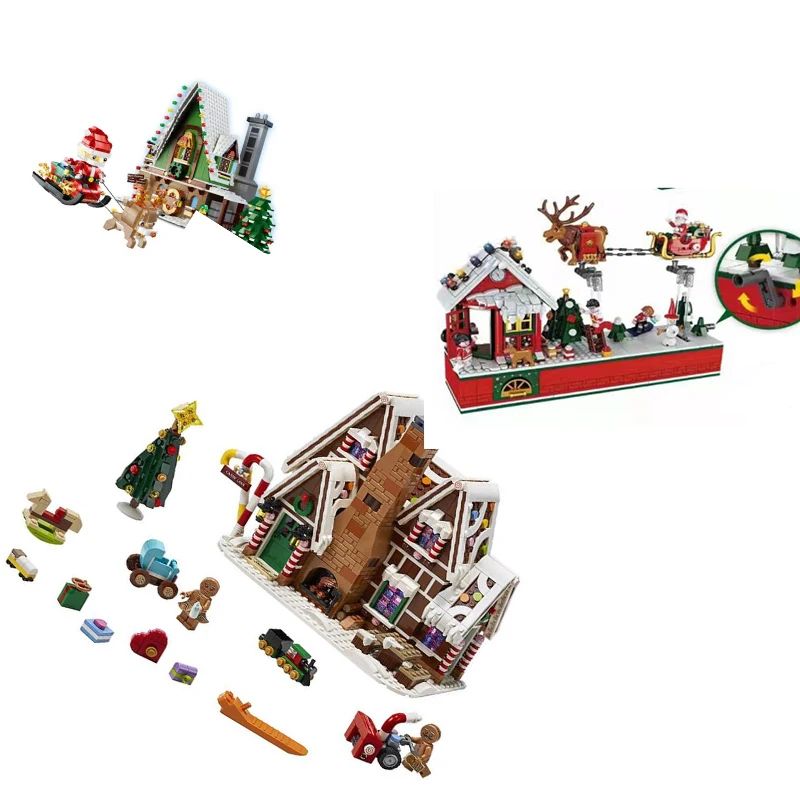 2021 New Santa Claus Gingerbread House Christmas Tree Sleigh Reindeer Building Blocks Educational Toys Christmas Gifts
2021 New Santa Claus Gingerbread House Christmas Tree Sleigh Reindeer Building Blocks Educational Toys Christmas Gifts