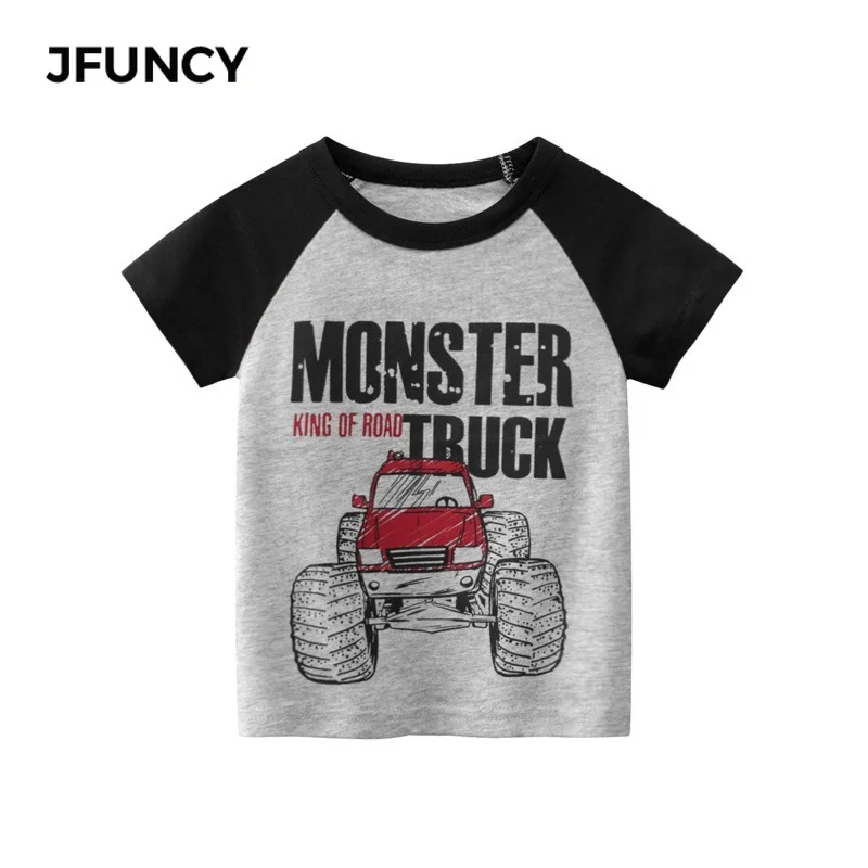 JFUNCY Summer Cotton Boys Children's Clothing T-Shirt 2021 New Child Big Truck Short Sleeve Top Comfortable Breathable T-Shirt
JFUNCY Summer Cotton Boys Children's Clothing T-Shirt 2021 New Child Big Truck Short Sleeve Top Comfortable Breathable T-Shirt