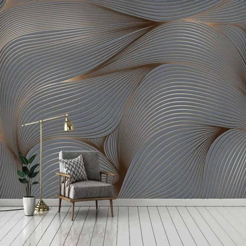 Custom 3D Wallpaper Modern Art Mural Retro Nostalgia Abstract Lines Wall Painting Living Room TV Sofa Background Wall Mural
Custom 3D Wallpaper Modern Art Mural Retro Nostalgia Abstract Lines Wall Painting Living Room TV Sofa Background Wall Mural
