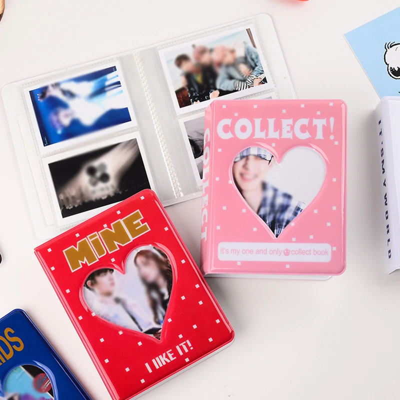 3Inches Cartoon Album Holds PVC Hollow Love Heart Model Photo Holder Photo Album Business Card Bag Card Holder
3Inches Cartoon Album Holds PVC Hollow Love Heart Model Photo Holder Photo Album Business Card Bag Card Holder