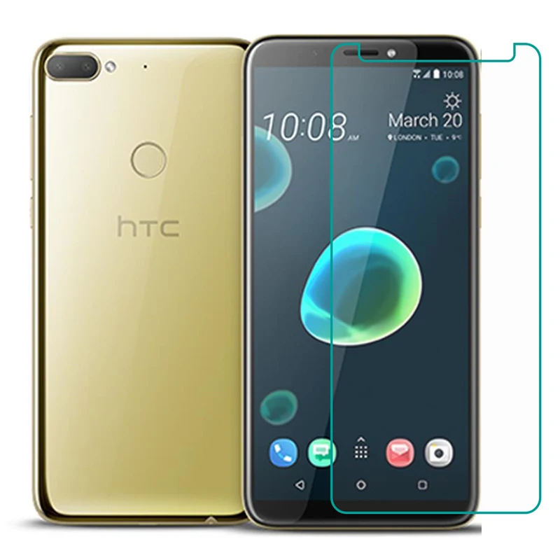 

2PCS For HTC Desire 12 Tempered Glass Protective ON Desire12 12+ 12Plus Screen Protector Film Phone Cover