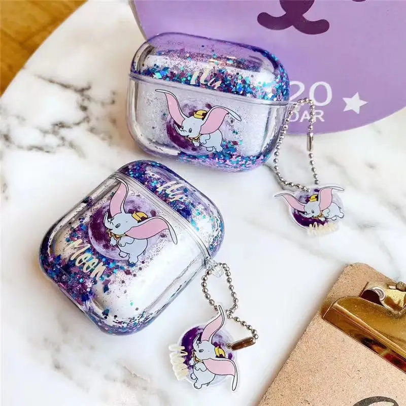 Disney Dumbo Quicksand wireless bluetooth earphone protective case for AirPods pro 1 2 soft shell earphone box gift
Disney Dumbo Quicksand wireless bluetooth earphone protective case for AirPods pro 1 2 soft shell earphone box gift