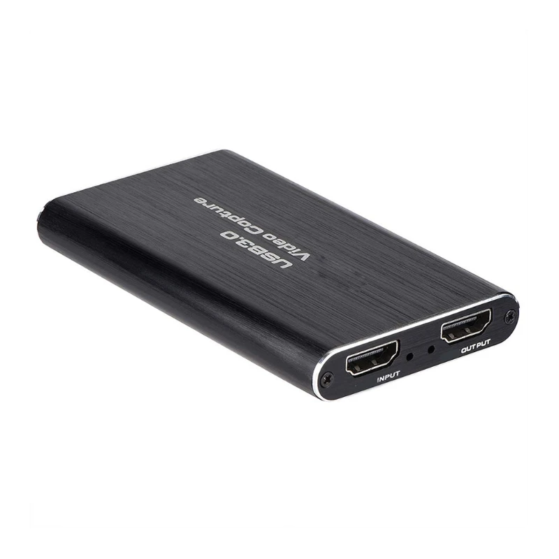 USB3.0 4K Video Capture to USB Video Capture Card Dongle Live Stream Broadcast Device Black
USB3.0 4K Video Capture to USB Video Capture Card Dongle Live Stream Broadcast Device Black