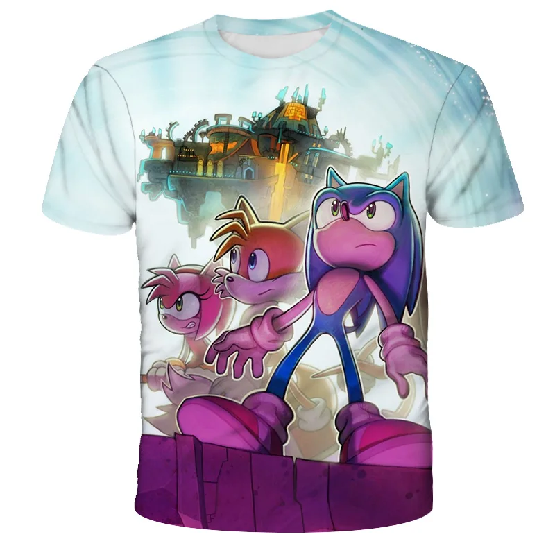 4 5 6 7 8 9 10 11 12 13 14-Year-Old Sonic T-Shirt Boys Tops Children's Short-Sleeved Kids Clothing Girls Baby Top Oversized
4 5 6 7 8 9 10 11 12 13 14-Year-Old Sonic T-Shirt Boys Tops Children's Short-Sleeved Kids Clothing Girls Baby Top Oversized