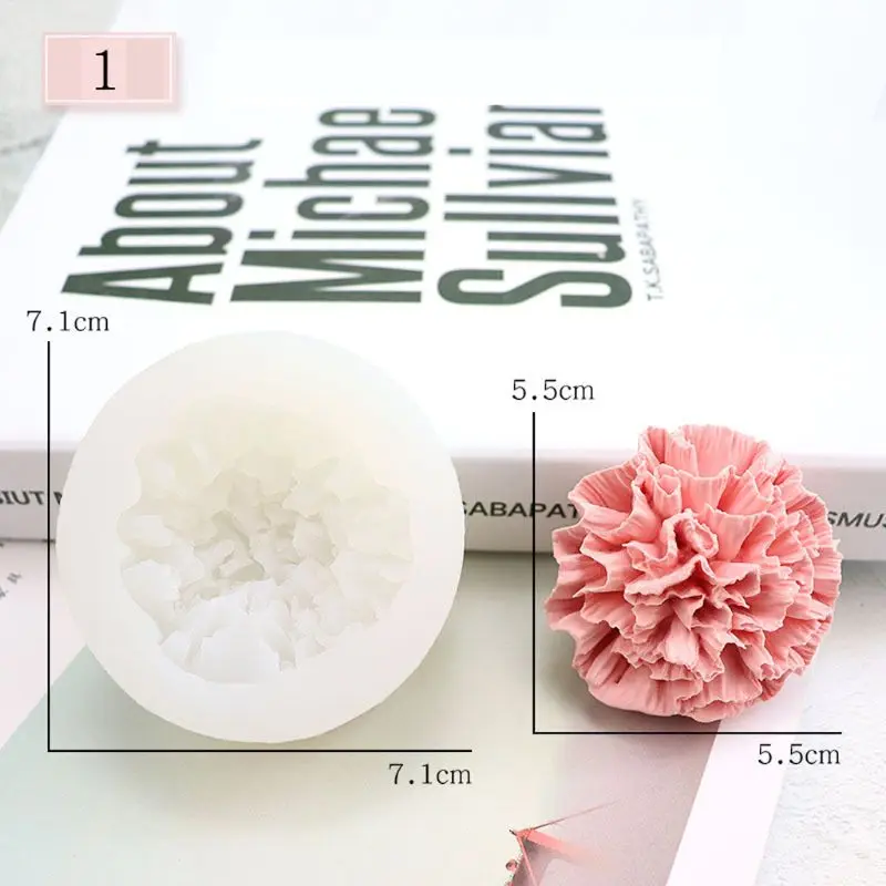 3D Carnation Flower Silicone Fondant Mold Handmade Soap Cake Candle Resin Molds R9JE
3D Carnation Flower Silicone Fondant Mold Handmade Soap Cake Candle Resin Molds R9JE
