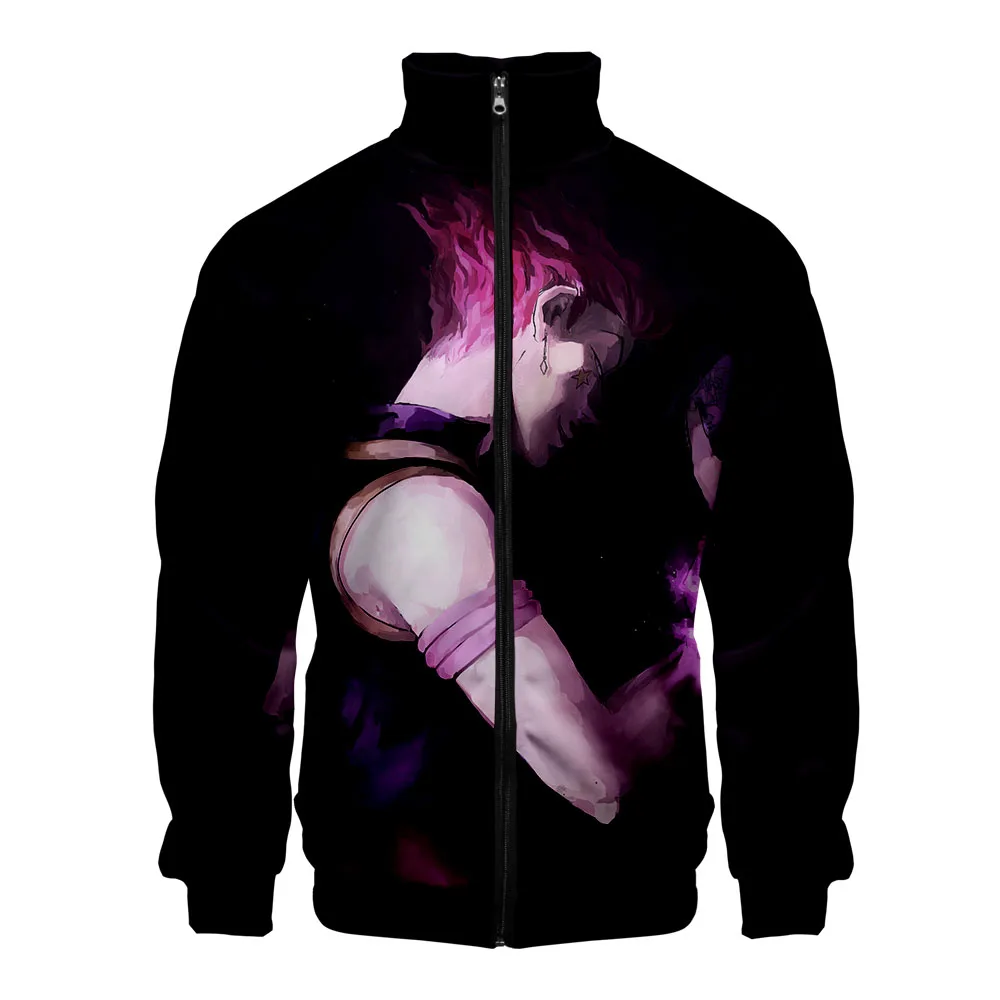 Hunter X Hunter 3D Printed Stand Collar Zipper Jacket Women/Men Long Sleeve Sweatshirt Jackets 2020 Hisoka Streetwear Clothes
Hunter X Hunter 3D Printed Stand Collar Zipper Jacket Women/Men Long Sleeve Sweatshirt Jackets 2020 Hisoka Streetwear Clothes
