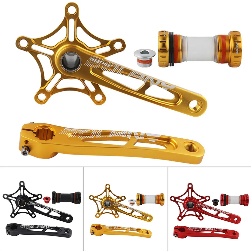Road Bike Bicycle Crank Set 170mm Crank Arm BCD130 With Ceramic Bottom Bracket External Crankset Bearing System
Road Bike Bicycle Crank Set 170mm Crank Arm BCD130 With Ceramic Bottom Bracket External Crankset Bearing System