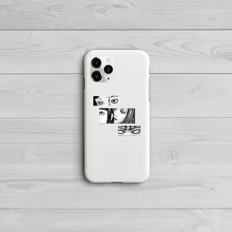 Junji Ito Collection Horror Phone Case Candy Color White for iPhone 11 pro XS MAX 8 7 6 6S Plus X 5S SE 2020 XR 
Junji Ito Collection Horror Phone Case Candy Color White for iPhone 11 pro XS MAX 8 7 6 6S Plus X 5S SE 2020 XR