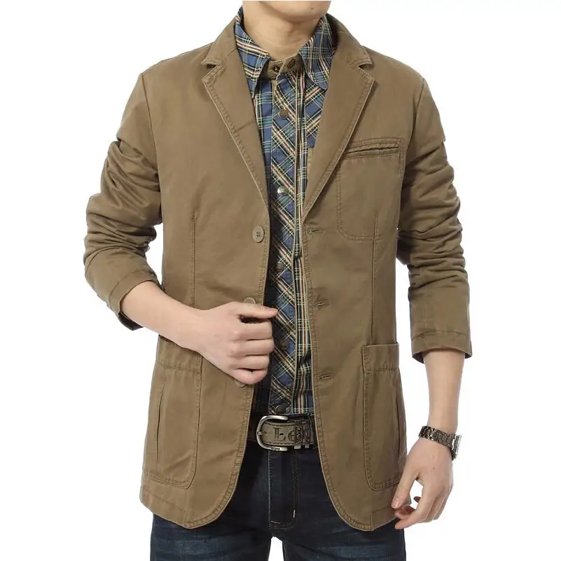 Practicality men casual blazers masculino man suits cotton slim fit men jackets outwear M-4XL ABZ28
Practicality men casual blazers masculino man suits cotton slim fit men jackets outwear M-4XL ABZ28