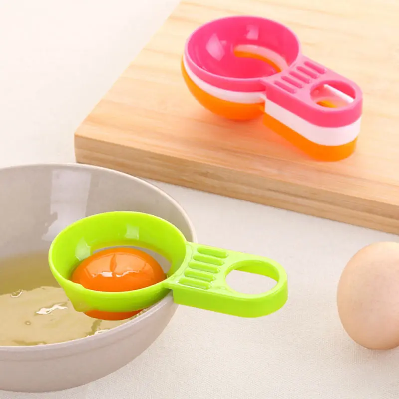 Egg Yolk Separator Food-grade Egg Divider Protein Separation White Yolk Sifting Plastic Egg White Separator Kitchen Baking Tool
Egg Yolk Separator Food-grade Egg Divider Protein Separation White Yolk Sifting Plastic Egg White Separator Kitchen Baking Tool