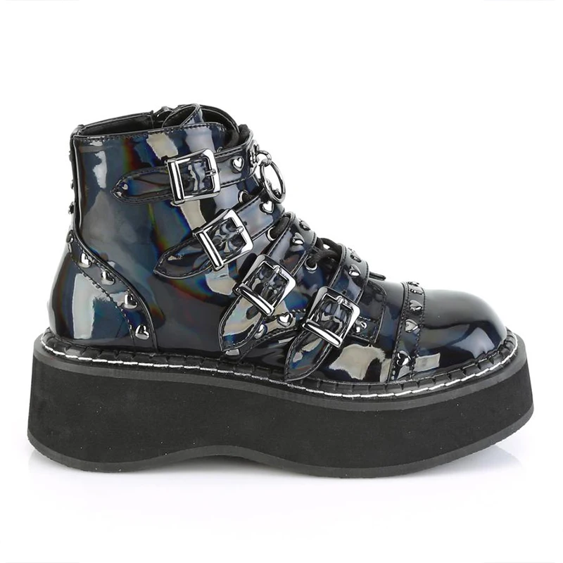 Women Ankle Boots Autumn 2021 Platform Wedges Zipper Girls Boots Round Toe Gothic Style Cosplay Cool Female Shoes Mujer Footwear
Women Ankle Boots Autumn 2021 Platform Wedges Zipper Girls Boots Round Toe Gothic Style Cosplay Cool Female Shoes Mujer Footwear