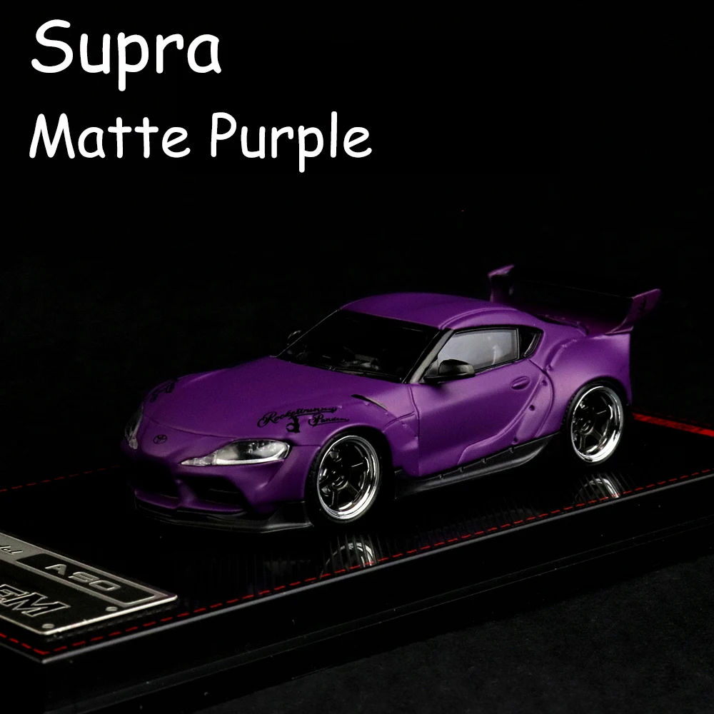Модель автомобиля Toyota Supra из металлического сплава, с металлическим дисплеем
Модель автомобиля Toyota Supra из металлического сплава, с металлическим дисплеем
