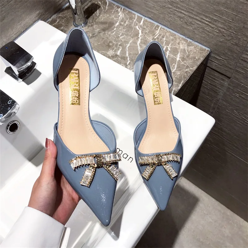 Women's shoes 2021 new fashion all-match pointed shallow mouth sandals exquisite rhinestone sexy temperament stiletto heels
Women's shoes 2021 new fashion all-match pointed shallow mouth sandals exquisite rhinestone sexy temperament stiletto heels
