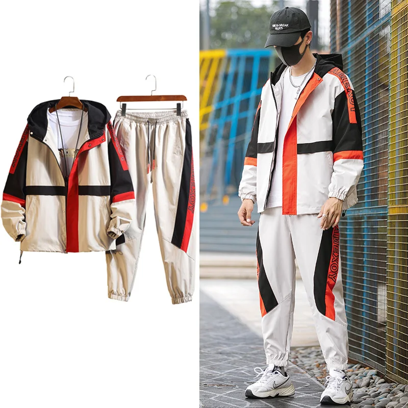 Patchwork Mens Tracksuits Set 2020 New Fashion Sweat Suits Spring Autumn Men Jacket+Sweatpants 2 Piece Joggers Set Male Clothes
Patchwork Mens Tracksuits Set 2020 New Fashion Sweat Suits Spring Autumn Men Jacket+Sweatpants 2 Piece Joggers Set Male Clothes