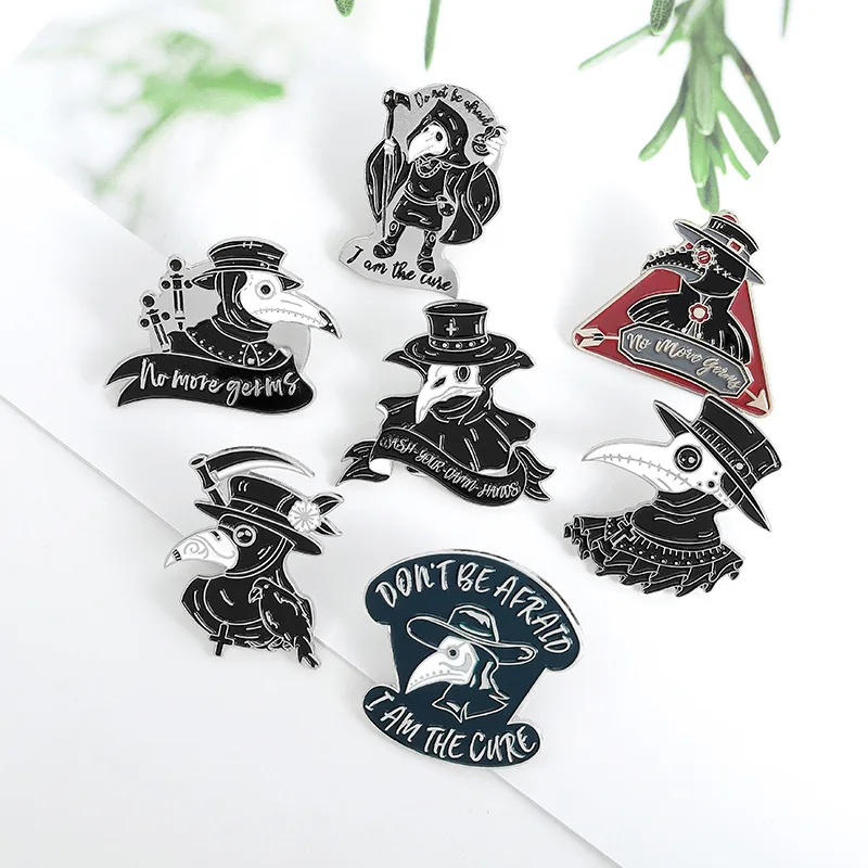 Creative Gentleman hat crow punk brooch Personality pin badge enamel backpack lapel pin hat jewelry gift for friends
Creative Gentleman hat crow punk brooch Personality pin badge enamel backpack lapel pin hat jewelry gift for friends