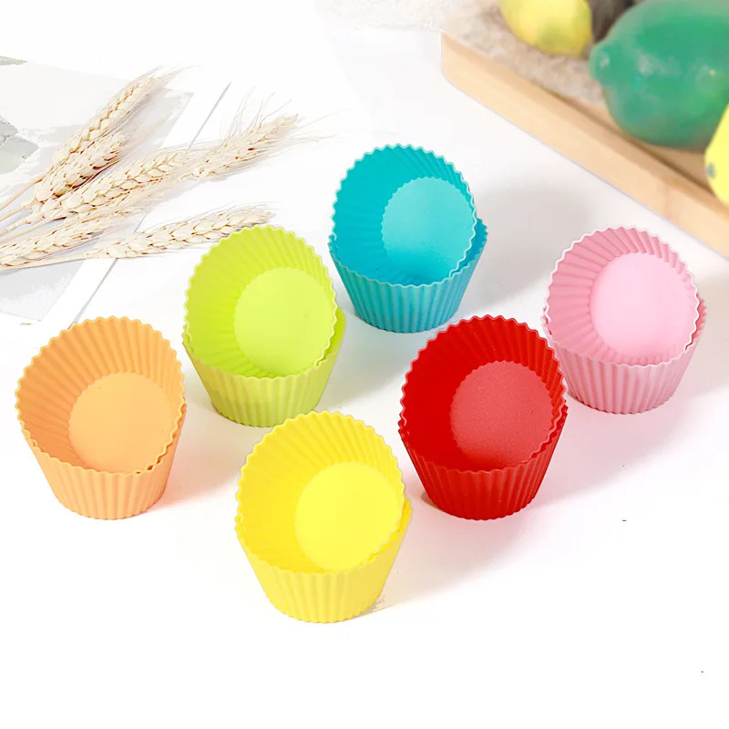 6pcs/Set Silicone Cake Mold Round Shaped Muffin Cupcake Baking Molds Kitchen Cooking Bakeware Maker DIY Cake Decorating Tools
6pcs/Set Silicone Cake Mold Round Shaped Muffin Cupcake Baking Molds Kitchen Cooking Bakeware Maker DIY Cake Decorating Tools