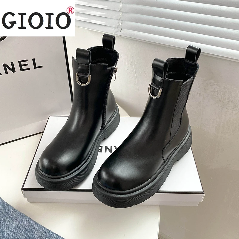 Women's Ankle Boots 2021 Women Boots Autumn Platform Women Short-tube Fashion Comfortable Boots Rubber Sole High Women's Shoes
Women's Ankle Boots 2021 Women Boots Autumn Platform Women Short-tube Fashion Comfortable Boots Rubber Sole High Women's Shoes