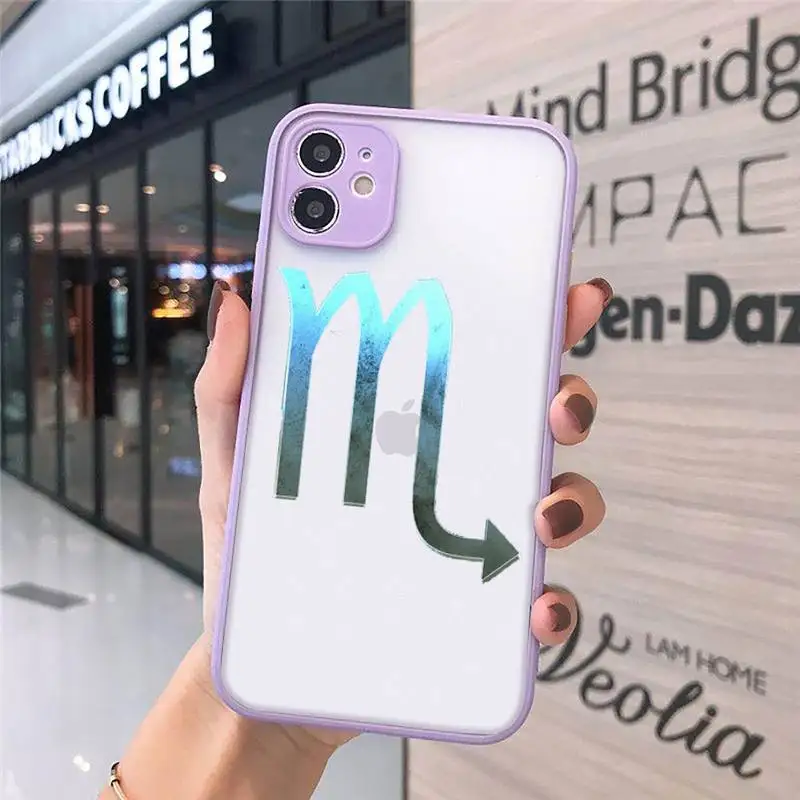 Twelve constellation symbols Phone Cases Matte Transparent for iPhone 7 8 11 12 s mini pro X XS XR MAX Plus cover funda
Twelve constellation symbols Phone Cases Matte Transparent for iPhone 7 8 11 12 s mini pro X XS XR MAX Plus cover funda