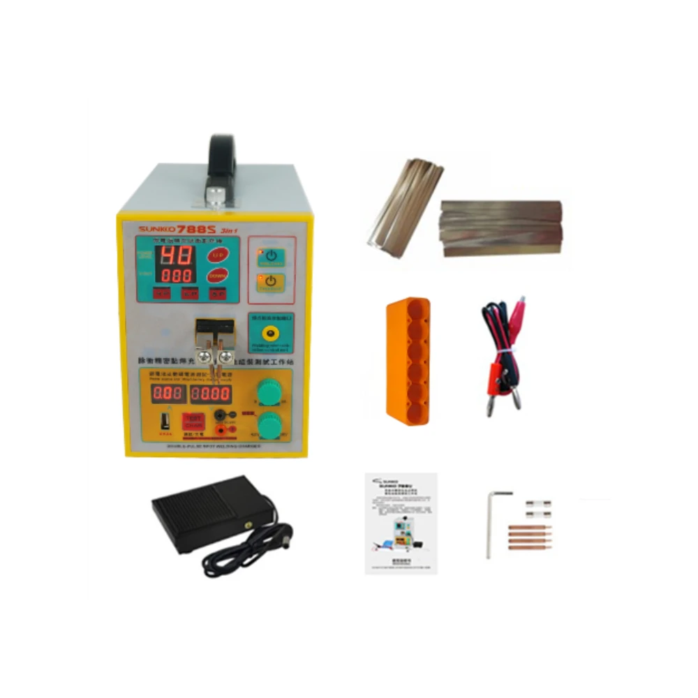 110V/220V 2.8KW 3 in 1 Battery Spot Welding Charging Test Combination Machine 18650 Lithium Battery Handheld Small Butt Welder
110V/220V 2.8KW 3 in 1 Battery Spot Welding Charging Test Combination Machine 18650 Lithium Battery Handheld Small Butt Welder
