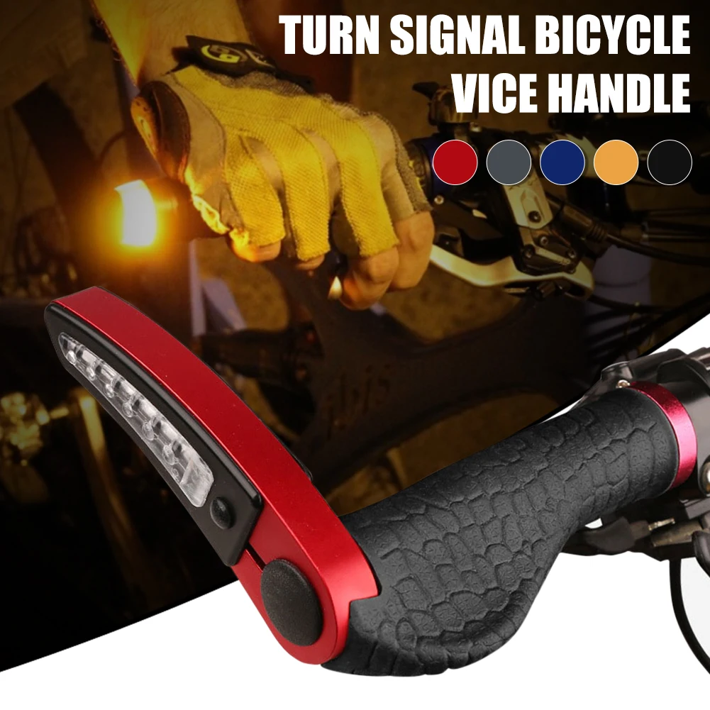 Bike Grip Aluminum Alloy Lock On Bicycle Handlebar Grip with Solar USB Charging Light Waterproof Nonslip Grip for MTB Road Bike
Bike Grip Aluminum Alloy Lock On Bicycle Handlebar Grip with Solar USB Charging Light Waterproof Nonslip Grip for MTB Road Bike