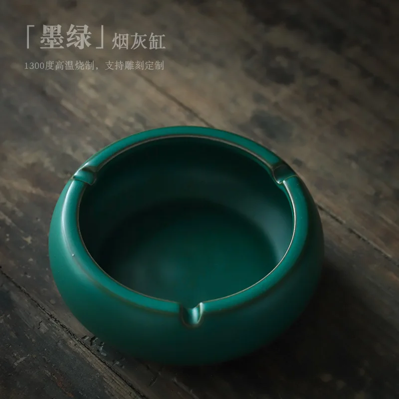 Ceramic Ashtray Large Retro Office Household Simple Tea Ceremony Accessories Creative Round Ashtray
Ceramic Ashtray Large Retro Office Household Simple Tea Ceremony Accessories Creative Round Ashtray