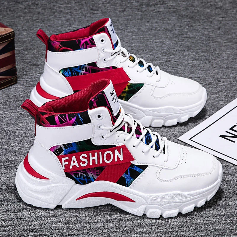 Мужские высокие зимние кроссовки, толстые теплые дышащие кроссовки с вулканизированной подошвой, повседневная Нескользящая спортивная об...
Мужские высокие зимние кроссовки, толстые теплые дышащие кроссовки с вулканизированной подошвой, повседневная Нескользящая спортивная об...