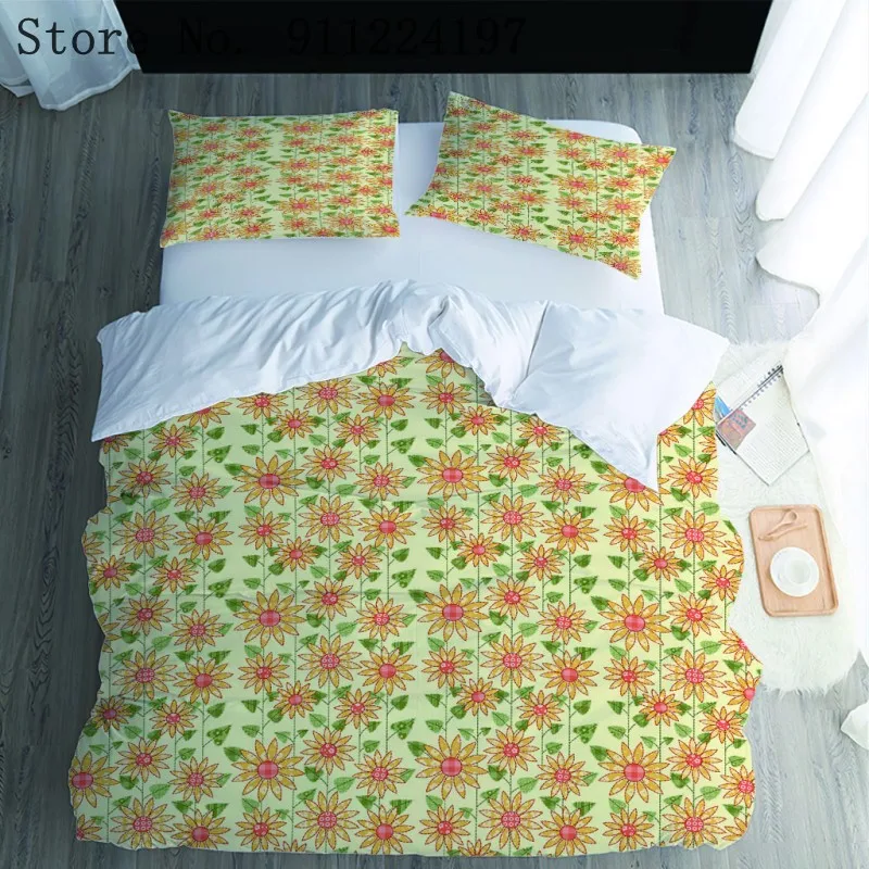 Floral Duvet Cover Sets Leaf Bedding Set Yellow Comforter Cover Set Breathable Microfiber For Kids Girls Women Bed Decor
Floral Duvet Cover Sets Leaf Bedding Set Yellow Comforter Cover Set Breathable Microfiber For Kids Girls Women Bed Decor